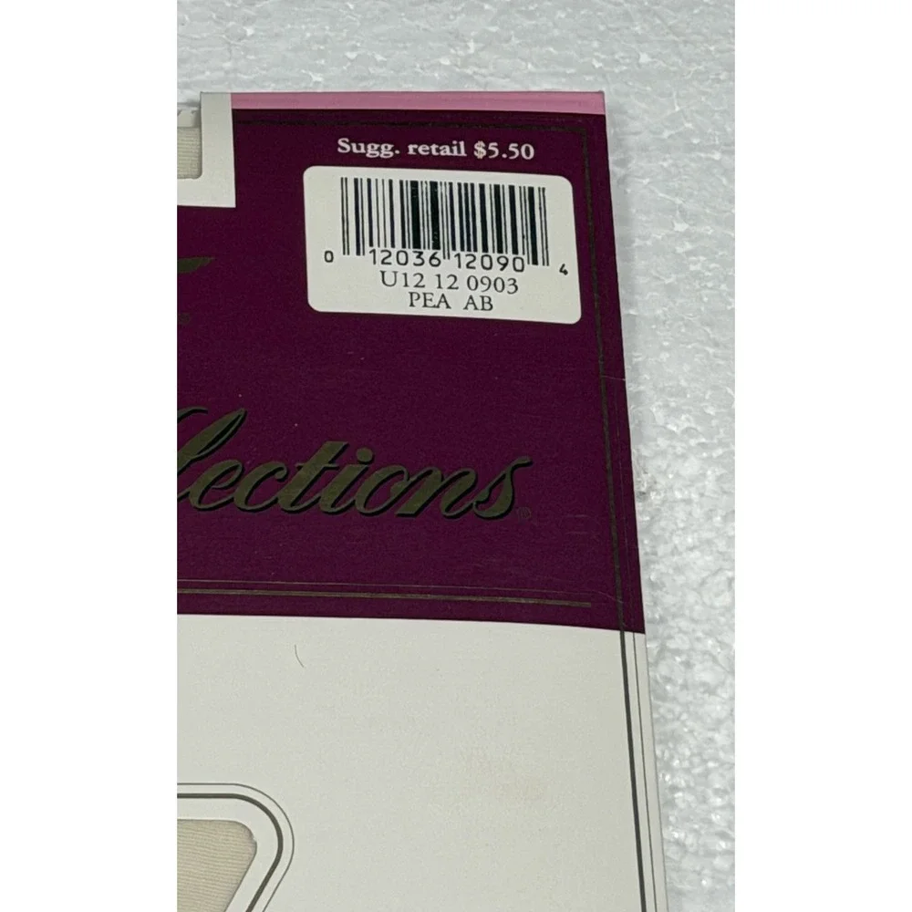 NWT VTG Hanes Silk Reflections Silky Sheer  Size CD Pearl ColorUSA